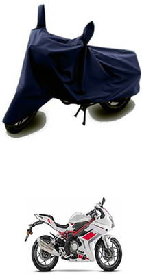 Accedre Two Wheeler Cover for DSK Benelli(Blue)
