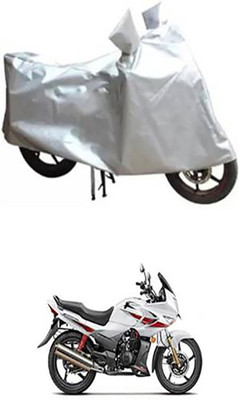 Auto Track Two Wheeler Cover for Hero(Silver)