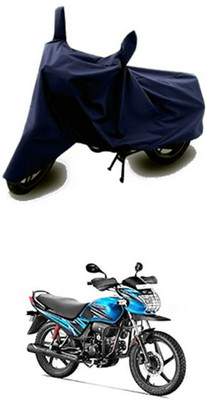 Auto Track Two Wheeler Cover for Hero(Passion Pro TR, Blue)