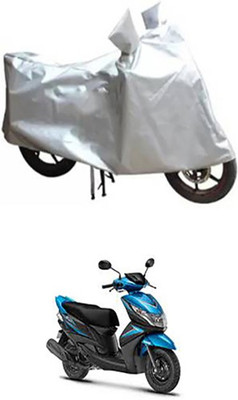 Auto Track Two Wheeler Cover for Yamaha(Ray Z, Silver)