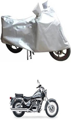 Auto Track Two Wheeler Cover for Suzuki(Silver)
