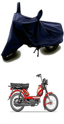 Auto Track Two Wheeler Cover for TVS(Blue)