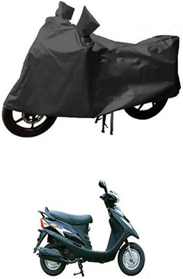 Shinestudios Two Wheeler Cover for Kinetic(Grey)