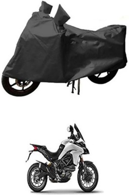 THE REAL ARV Waterproof Two Wheeler Cover for Ducati(Multistrada, Grey)