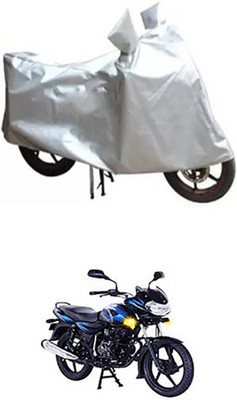 CoNNexXxionS Two Wheeler Cover for Bajaj(Discover 125 DTS-i, Silver)