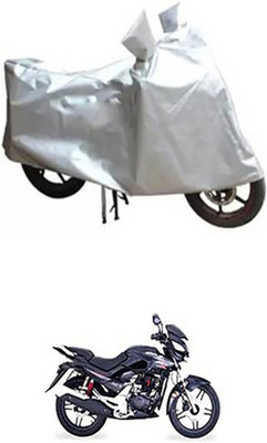 Auto Track Two Wheeler Cover for Hero(Silver)