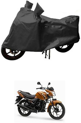 Auto Track Two Wheeler Cover for Suzuki(Sling, Grey)
