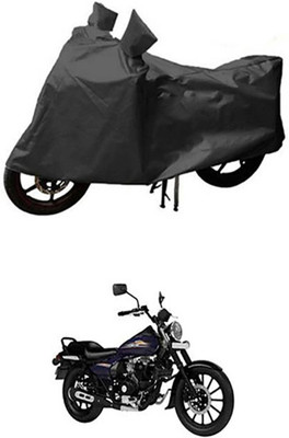 Auto Track Two Wheeler Cover for Bajaj(Avenger 150 Street, Grey)