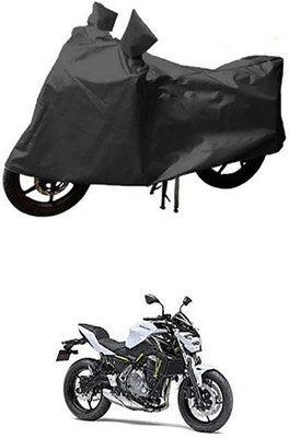 Shinestudios Two Wheeler Cover for Kawasaki(Grey)