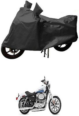 Auto Track Two Wheeler Cover for Harley Davidson(Grey)