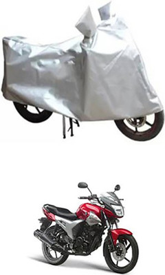 Auto Track Two Wheeler Cover for Yamaha(SZ X, Silver)