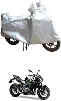 Shinestudios Two Wheeler Cover for Kawasaki(Silver)