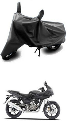 Millennium Two Wheeler Cover for Bajaj(Pulsar 220 DTS-i, Grey)