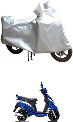 THE REAL ARV Waterproof Two Wheeler Cover for Mahindra(Rodeo RZ, Silver)