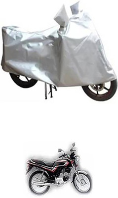 Auto Track Two Wheeler Cover for Hero(Silver)