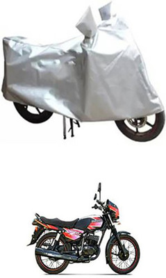 Auto Track Two Wheeler Cover for Suzuki(Silver)