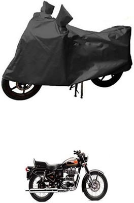APNEK Waterproof Two Wheeler Cover for Royal Enfield(500, Grey)