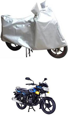 Auto Track Two Wheeler Cover for Bajaj(Discover 125 DTS-i, Silver)
