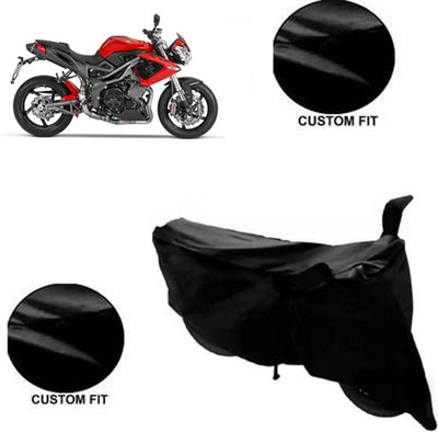 RPSENTTERPR Waterproof Two Wheeler Cover for DSK Benelli(TNT R, Black)