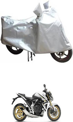 Shinestudios Two Wheeler Cover for Honda(Silver)