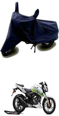 Shinestudios Two Wheeler Cover for TVS(Blue)