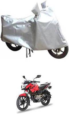 Shinestudios Two Wheeler Cover for Bajaj(Silver)