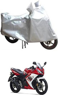 Auto Track Two Wheeler Cover for Yamaha(YZF R15 S, Silver)