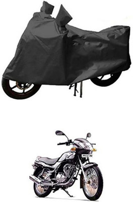 Auto Track Two Wheeler Cover for TVS(Fiero F2, Grey)