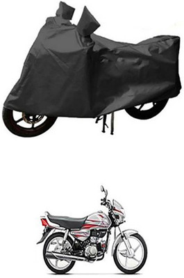 Auto Track Two Wheeler Cover for Hero(HF Deluxe, Grey)