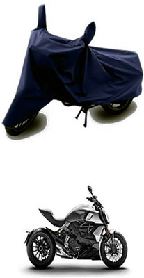 Auto Track Two Wheeler Cover for Ducati(Blue)