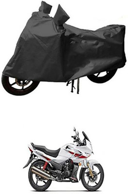 Auto Track Two Wheeler Cover for Hero(Grey)