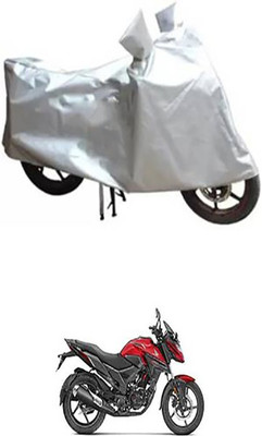 Shinestudios Two Wheeler Cover for Honda(Silver)