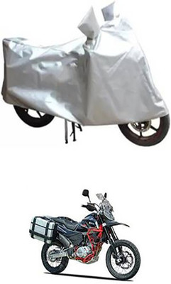 Shinestudios Two Wheeler Cover for Universal For Bike(Silver)