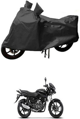 Auto Track Two Wheeler Cover for Bajaj(Pulsar 150, Grey)