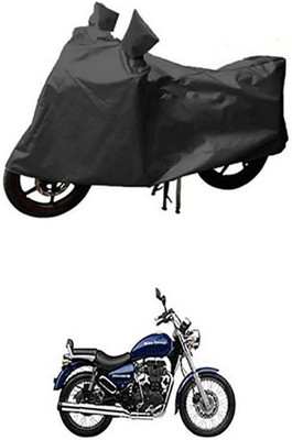 Auto Track Two Wheeler Cover for Royal Enfield(Thunderbird 350, Grey)