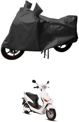 Shinestudios Two Wheeler Cover for Hero(Electric Cruz, Grey)