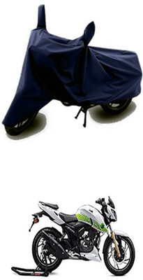 Auto Track Two Wheeler Cover for TVS(Blue)