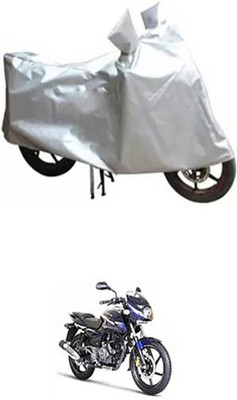 Accedre Two Wheeler Cover for Bajaj(Pulsar 180 DTS-i, Silver)