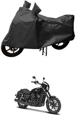 Auto Track Two Wheeler Cover for Harley Davidson(Grey)
