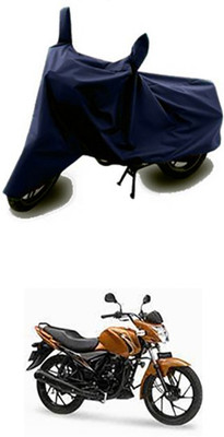 Auto Track Two Wheeler Cover for Suzuki(Sling, Blue)