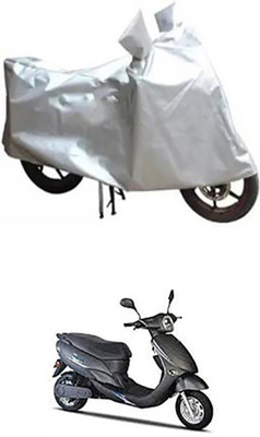 Auto Track Two Wheeler Cover for Avon(Silver)