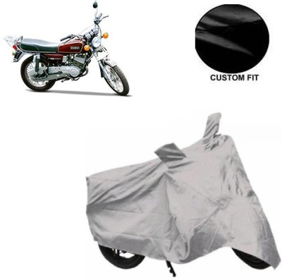 RPSENTTERPR Waterproof Two Wheeler Cover for Yamaha(RX 100, Silver)