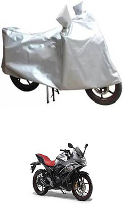 Auto Track Two Wheeler Cover for Suzuki(Silver)
