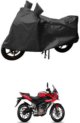 THE REAL ARV Waterproof Two Wheeler Cover for Bajaj(Pulsar AS 150, Grey)
