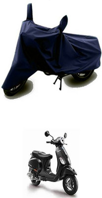 Auto Track Two Wheeler Cover for Piaggio(Piaggio Vespa, Blue)