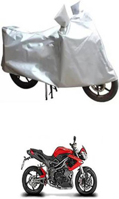 Accedre Two Wheeler Cover for DSK Benelli(TNT R, Silver)