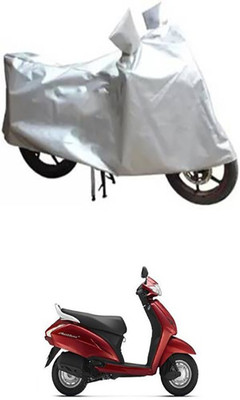 Shinestudios Two Wheeler Cover for Honda(Silver)