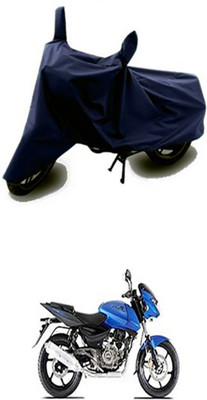 Auto Track Two Wheeler Cover for Bajaj(Blue)