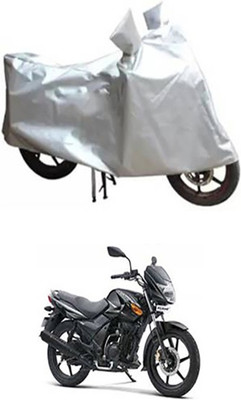 Auto Track Two Wheeler Cover for TVS(Silver)