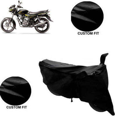 RPSENTTERPR Waterproof Two Wheeler Cover for Bajaj(Discover 100 DTS-i, Black)